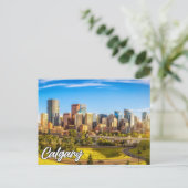 Carte Postale Calgary, Alberta, Canada (Debout devant)