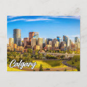 Carte Postale Calgary, Alberta, Canada (Devant)