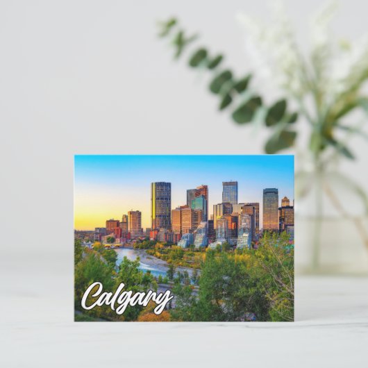 Carte Postale Calgary, Alberta, Canada (Debout devant)