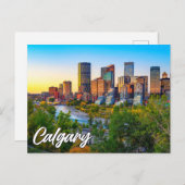 Carte Postale Calgary, Alberta, Canada (Devant / Derrière)