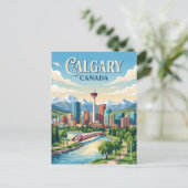 Carte Postale Calgary, Canada (Debout devant)