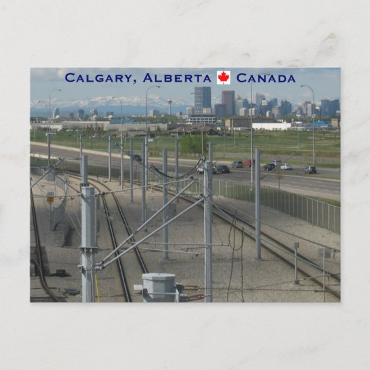 Carte Postale Calgary Canada (Devant)