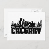 Carte Postale Calgary Skyline (Devant / Derrière)