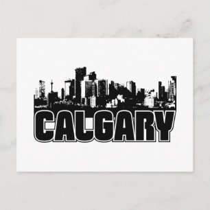 Carte Postale Calgary Skyline