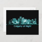 Carte Postale Calgary Skyline (Devant / Derrière)