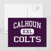 Carte Postale Calhoun - Colts - lycée - Merrick New York (Devant / Derrière)