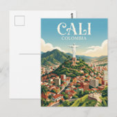 Carte Postale Cali Colombie (Devant / Derrière)