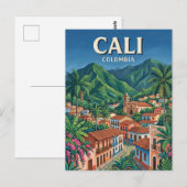 Carte Postale Cali Colombie (Devant / Derrière)
