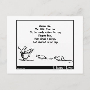 Carte Postale Calico Ban