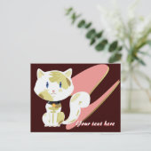 Carte postale Calico Cat (Debout devant)
