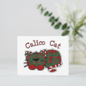 Carte Postale Calico Cat (Debout devant)