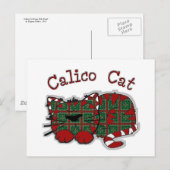 Carte Postale Calico Cat (Devant / Derrière)