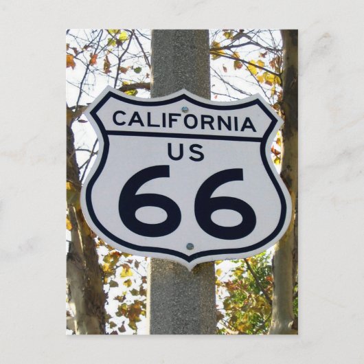 Carte postale California 66 (Devant)