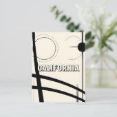 Carte Postale California Art Print - Lettres uniques (Debout devant)