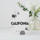 Carte Postale California Art Print - Lettres uniques (Debout devant)