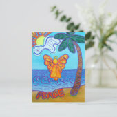 Carte postale California Beach Angel (Debout devant)