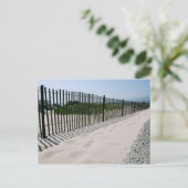 Carte postale California Beach Fence (Debout devant)
