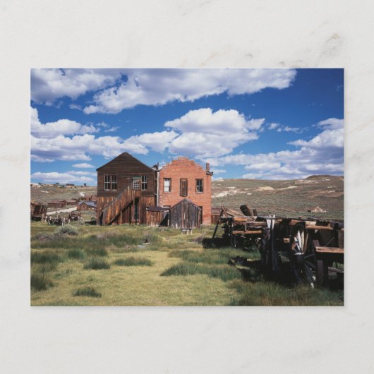 Carte Postale California, Bodie State Historic Park, An old (Devant)