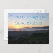 Carte postale California Coastline (Devant / Derrière)