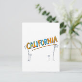 Carte postale California Comic Style (Debout devant)