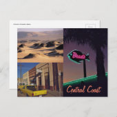 Carte postale California (Côte Centrale) (Devant / Derrière)