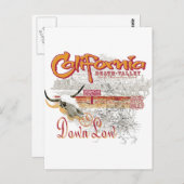 Carte Postale California Death Valley (Devant / Derrière)