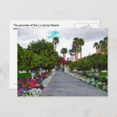 Carte Postale California Desert Resort (Devant / Derrière)