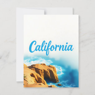 Carte postale California Dream - Vintage voyage Vi