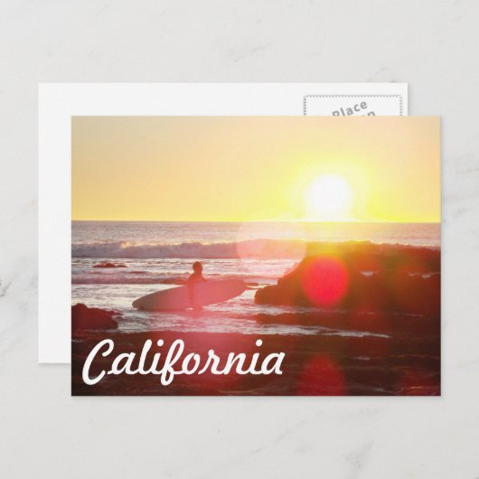 Carte Postale California Dreamin (Devant / Derrière)