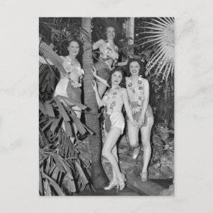 Carte Postale California Girls, années 1930