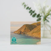 Carte postale California Highway 1 (Debout devant)