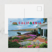 Carte postale California Highway 1 (Devant / Derrière)