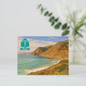 Carte postale California Highway 1 (Debout devant)