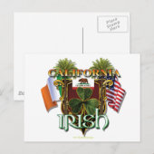Carte Postale California Irish Pride (Devant / Derrière)