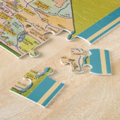 Carte postale California Jigsaw Puzzle (Côté)