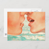 Carte Postale California Kiss (Devant / Derrière)