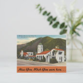 Carte Postale California, Motel Inn, San Luis Obispo (Debout devant)