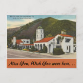 Carte Postale California, Motel Inn, San Luis Obispo (Devant)