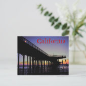 Carte postale California Pier (Debout devant)
