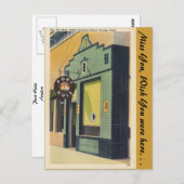 Carte Postale California, Port Hole (Devant / Derrière)