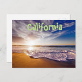 Carte Postale California Postcard (Devant / Derrière)