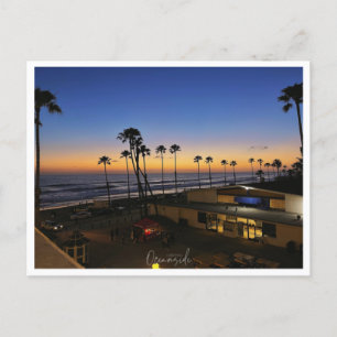 Carte postale California Quai Oceanside