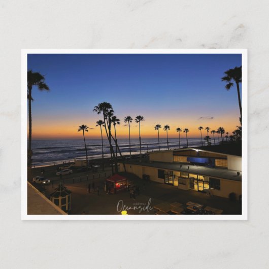 Carte postale California | Quai Oceanside (Devant)
