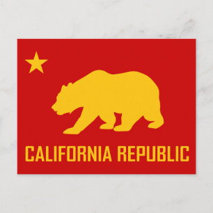 Carte postale California Republic