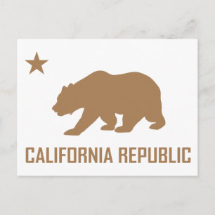 Carte postale California Republic