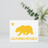 Carte postale California Republic (Debout devant)