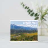 Carte Postale California SR 108 Col de Sonora (Debout devant)