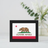 Carte Postale California State Flag Design (Debout devant)