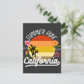 Carte postale California Summer Vibe Surf Camp (Debout devant)