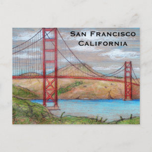 Carte Postale California Tourisme Voyage Vintage Ajout